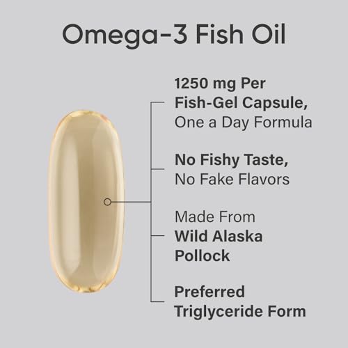 Triple Strength Omega 3 Fish Oil Capsules 180ct