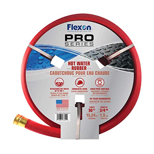 Flexon FAR3450 Premium Heavy Duty Rubber Garden Hose