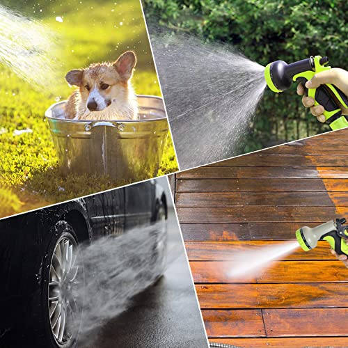 VIP Metal Garden Hose 100ft with 10 Spray Functions