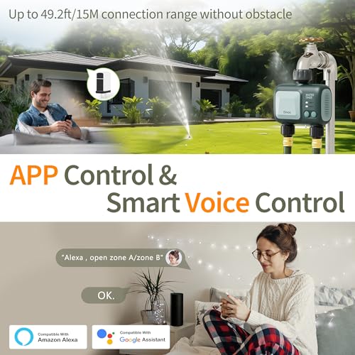 Diivoo WiFi Sprinkler Timer: Smart Irrigation for VIPs