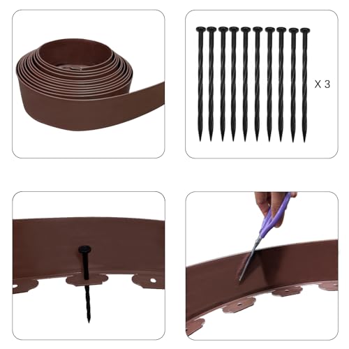 VIP Garden Edging Border Kit with Pegs