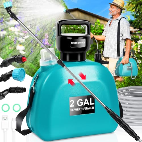 VIP Electric Garden Sprayer, Battery Powered, 2 Gallon