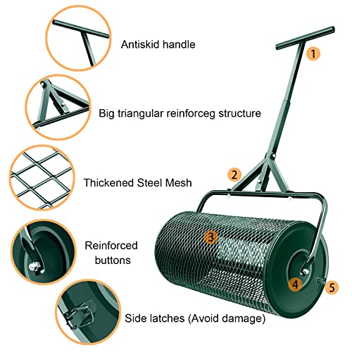 VIP Shopping: Penzlog 24" Compost Spreader Peat Moss Spreader