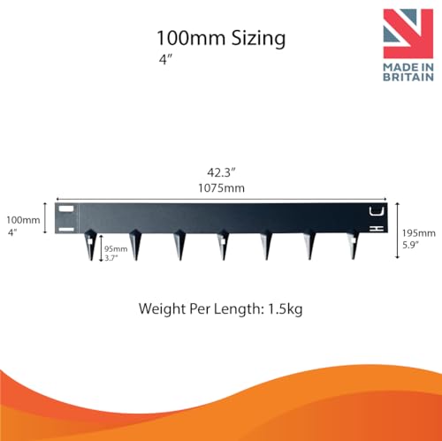 VIP Decorative Steel Garden Lawn Edging 5X1m (Corten)