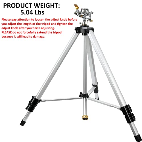 VIP Metal Pulsating Sprinkler on Tripod Base
