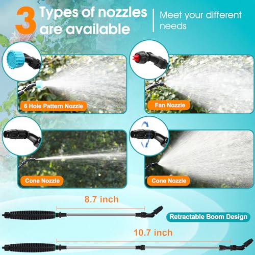 VIP Electric Garden Sprayer, Battery Powered, 2 Gallon