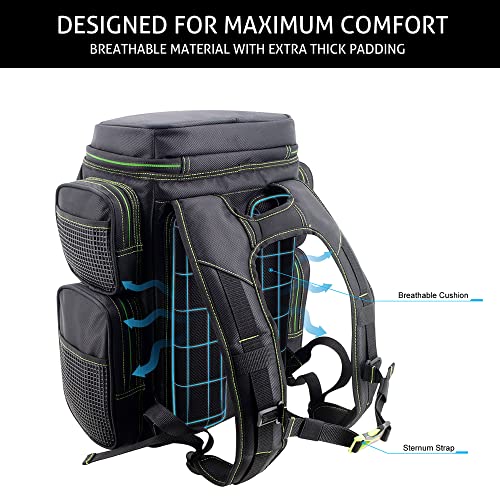 Evolution Outdoors 3600 Drift Tackle Backpack - Green