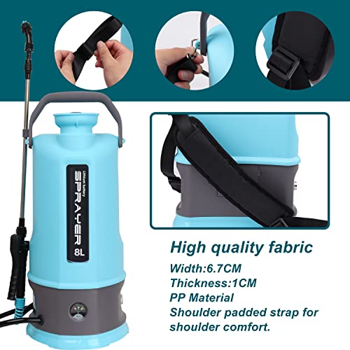 VIP Lawn & Garden Weed Sprayer with Double Battery