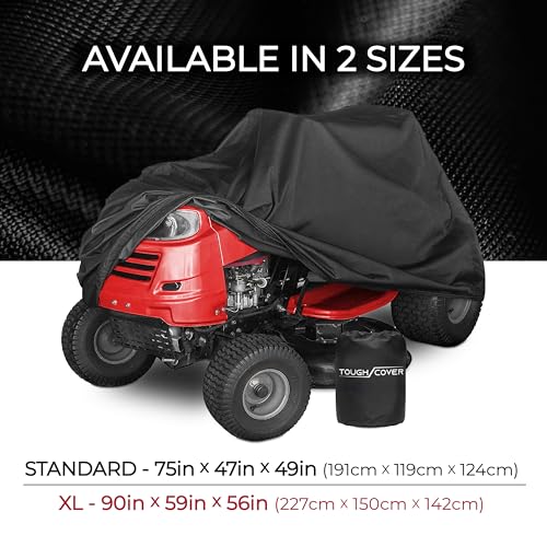 Universal Fit Heavy-Duty Lawn Tractor Cover, 600D VIP