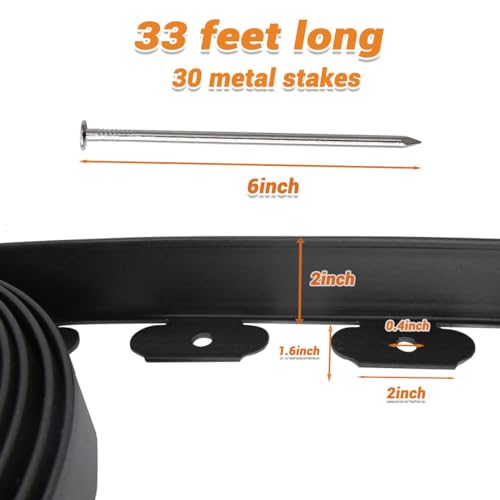 VIP Border Landscape Edging - Black-100ft