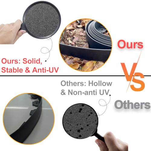 33ft Flexible Lawn Edging Border Kit with 30 Pegs