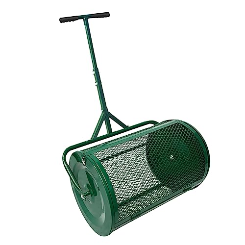 VIP Carivia Garden Peat Moss Roller with Adjustable Handle