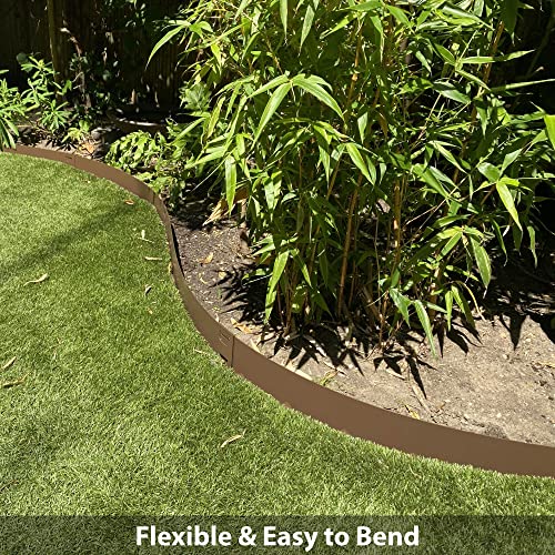 VIP Decorative Steel Garden Lawn Edging 5X1m (Corten)
