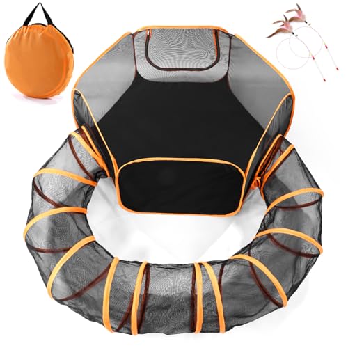 Odoland VIP Cat Tunnel and Enclosure Set