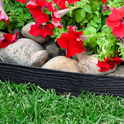 EasyFlex 2.5" Wall No-Dig Landscape Edging - 100ft Black