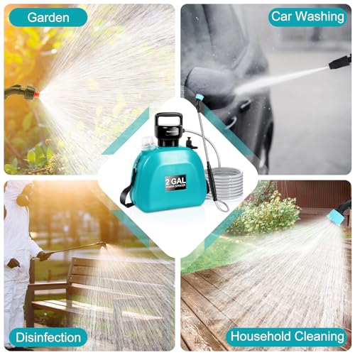 VIP Electric Garden Sprayer, Battery Powered, 2 Gallon