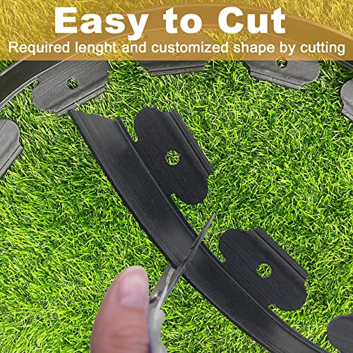 33ft Flexible Lawn Edging Border Kit with 30 Pegs