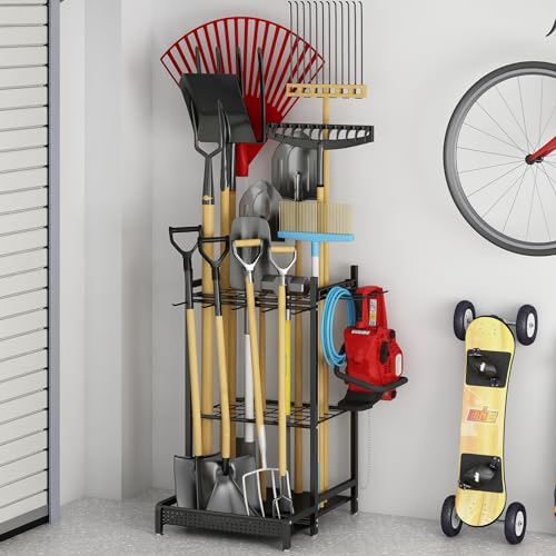 VIP Garden Tool Holder Stand Organizer for Garage