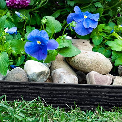 EasyFlex 2.5" Wall No-Dig Landscape Edging - 100ft Black