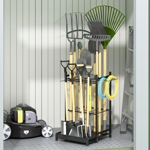 VIP Garden Tool Holder Stand Organizer for Garage