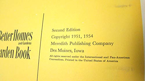 VIP Garden Guide: Better Homes and Gardens 1951