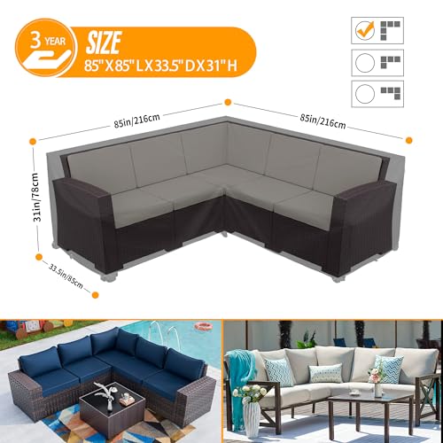 VIP Outdoor Sectional Sofa Cover with UV Protection