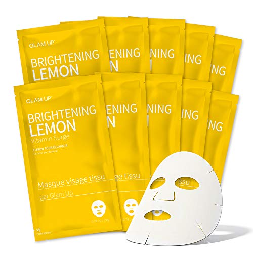 12 Combo GLAM UP Facial Sheet Masks