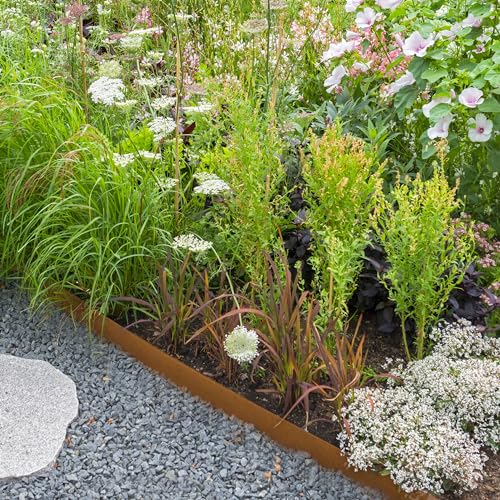 VIP Metal Landscape Edging for Garden Lawns- 6-Pack