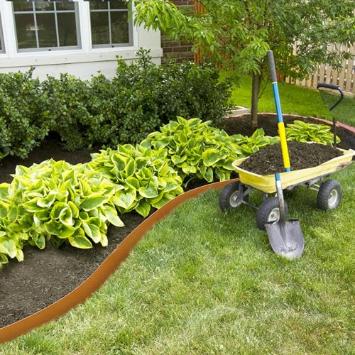 VIP Metal Landscape Edging for Garden Lawns- 6-Pack