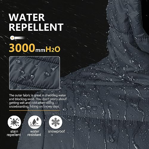 Women's Packable Hooded Puffer Jacket for Outdoor Adventures