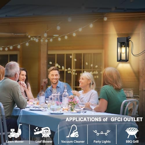 OYKYOHEI 2 Pack Outdoor Wall Light - VIP Edition