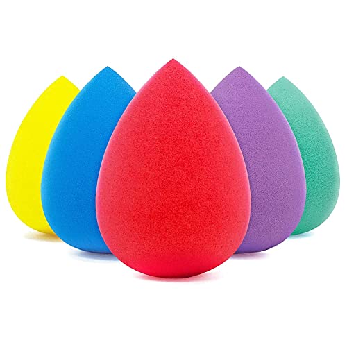 BEAKEY 5 Pcs Makeup Sponge Set, Blending Beauty Flawless