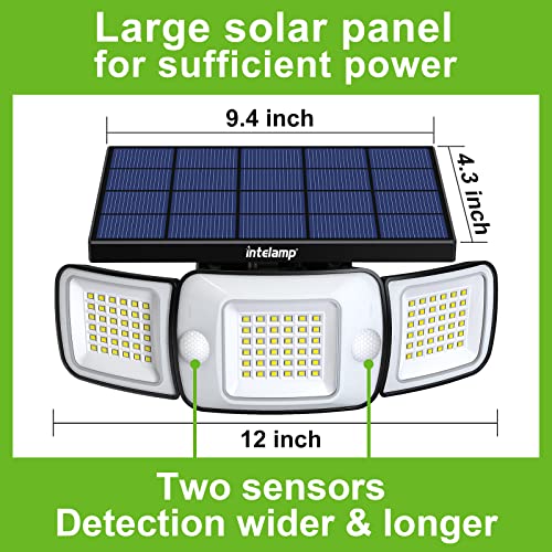 intellamp Solar Motion Sensor Flood Lights - VIP