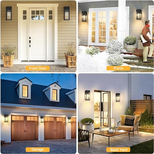 OYKYOHEI 2 Pack Outdoor Wall Light - VIP Edition