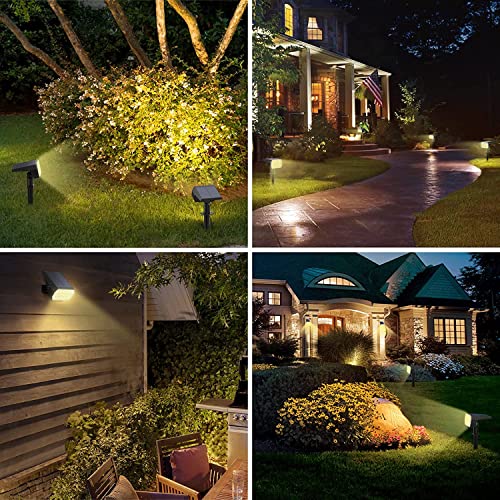 6 Pack Solar Landscape Spotlights with 3 Modes