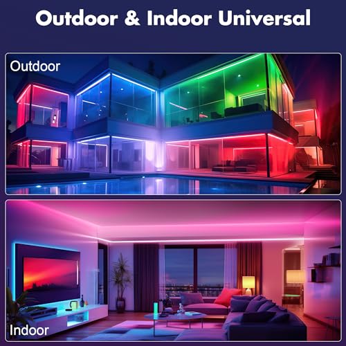 Premium 100ft Outdoor LED Strip Lights for VIP