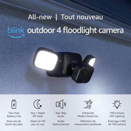 Blink Outdoor 4 Floodlight Camera - Smart VIP Security