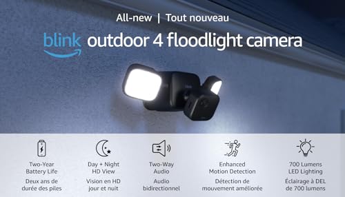 Blink Outdoor 4 Floodlight Camera - Smart VIP Security