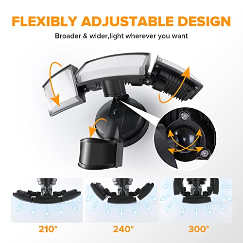 VIP Outdoor Security LED Lights with Motion Sensor