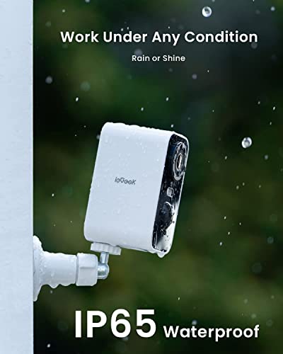 ieGeek Wireless Outdoor Security Cameras - Smart 2K VIP Surveillance