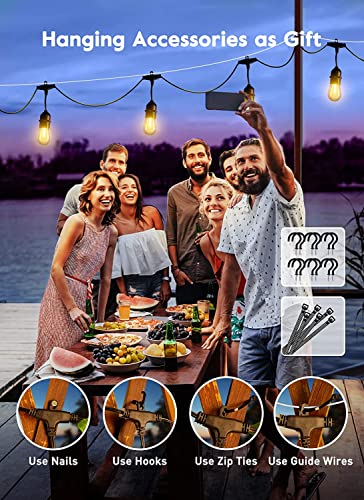Solar String Lights Outdoor with Remote - Waterproofvip