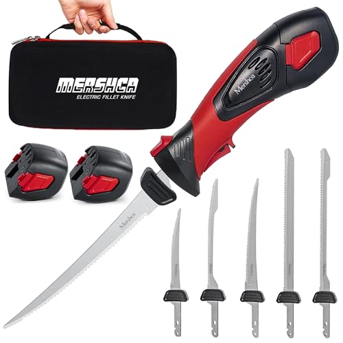 VIP Cordless Electric Fillet Knife with Ti-Nitride Blades
