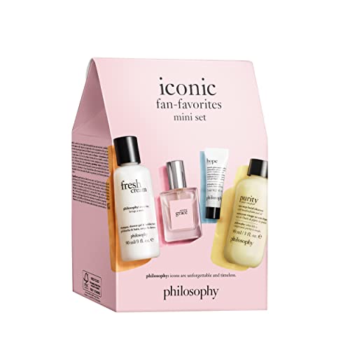 VIP Philosophy Mini Set: Purity, Fresh Cream, Amazing Grace, Hope
