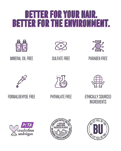 Purple Shampoo Toner for Blonde Hair - Paraben-Free, Vegan