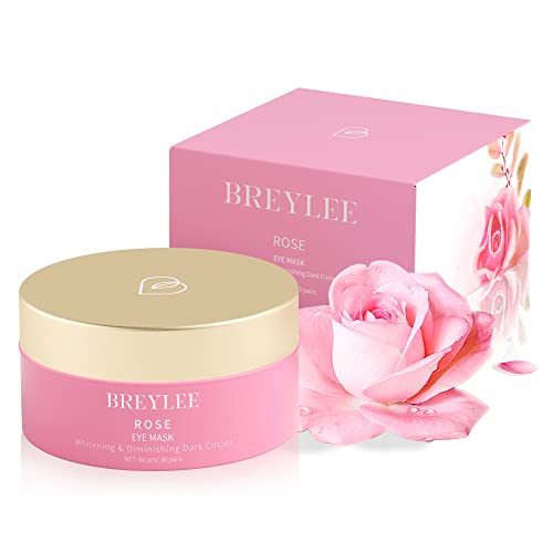 BREYLEE Rose Eye Mask - 60 Pcs - Hydrating and Firming VIP Eye Patches