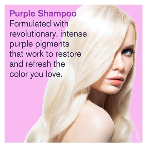 Purple Shampoo Toner for Blonde Hair - Paraben-Free, Vegan