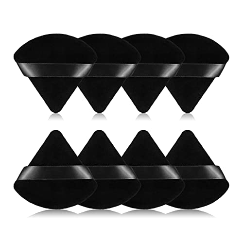 Triangular Velvet Makeup Sponges Set for VIP Beauty