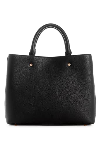 GUESS Women's Meridian Black Girlfriend Satchel VIP Shopping