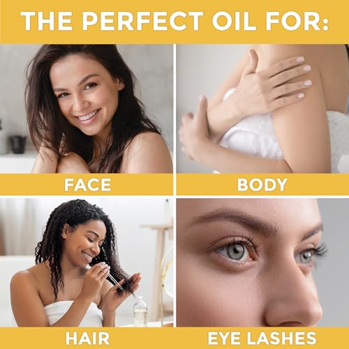 Organic Castor Oil for Hair, Skin, Lashes - VIP Beauty Kit