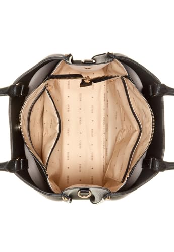 GUESS Women's Meridian Black Girlfriend Satchel VIP Shopping